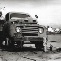 Old truck at the boat launch