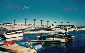 Salton Sea postcard