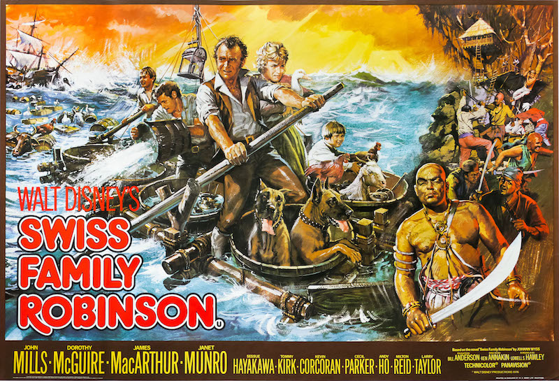 Swiss Family Robinson Movie Poster