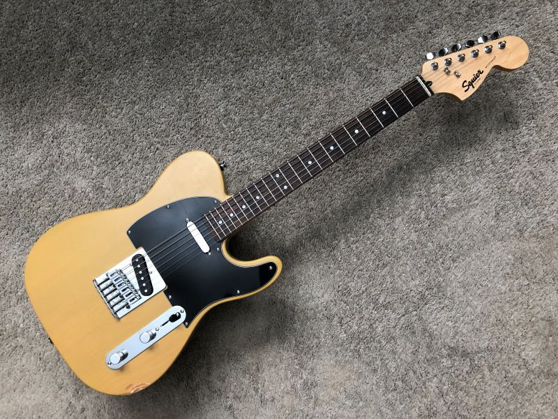 The Tele-Stang. A Telecaster/Mustang mashup that intonates properly.