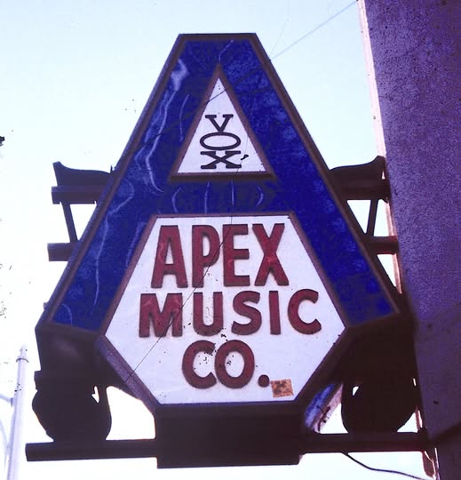 Apex Music's Street Sign 