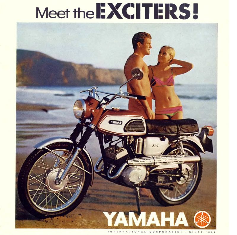 yamaha motorcycle ad2