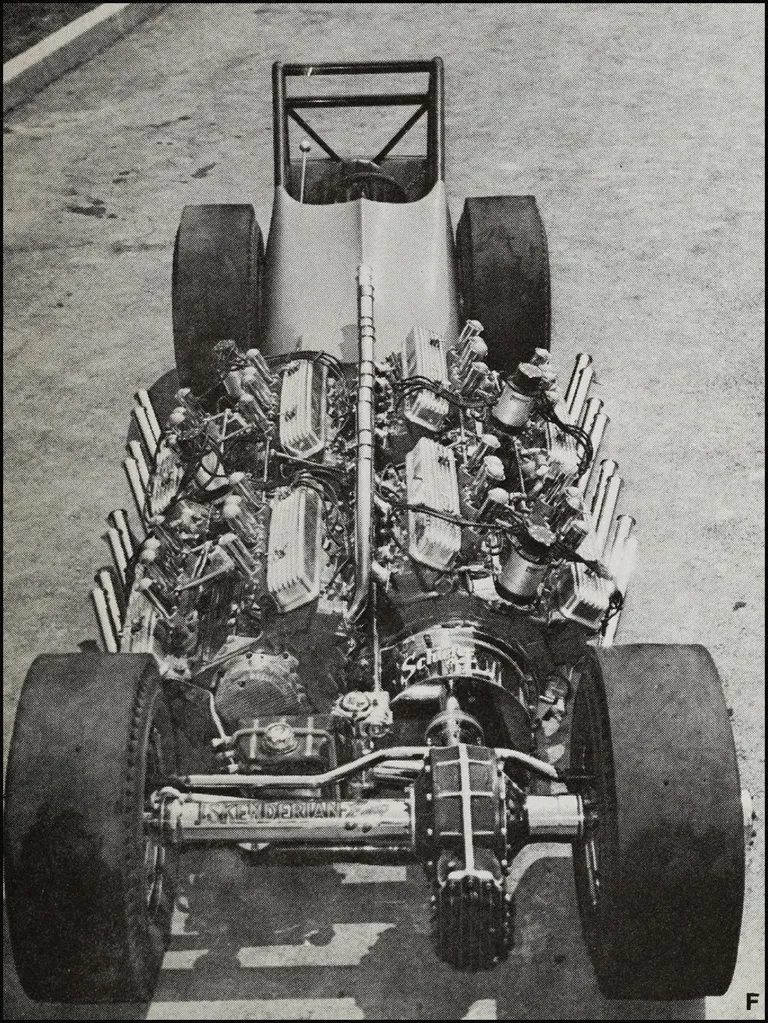 How many engines is too many? This one has four.