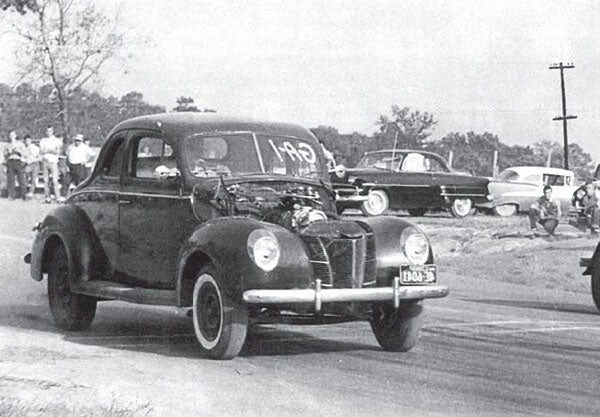 In the early days, drag racing was an amateur sport