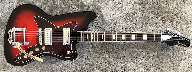 The Silvertone model 1478 Silhouette - California Pop