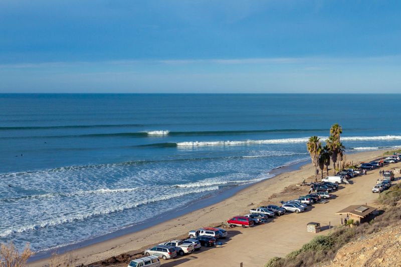 San Onofre's reef break