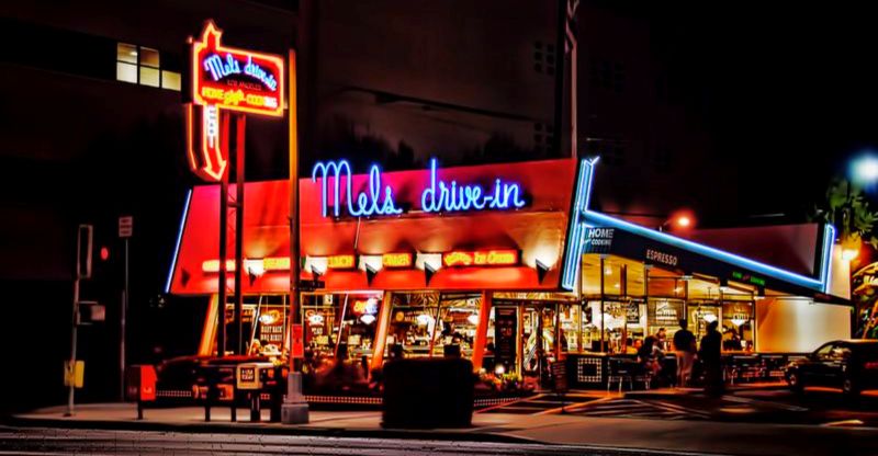 To get noticed at night, just add a touch of neon.